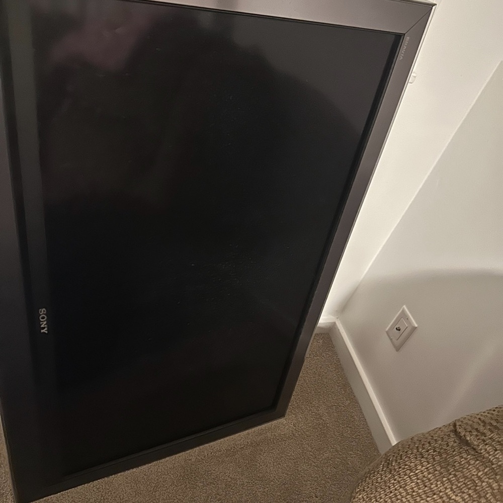 Sony Black Flat Screen TV